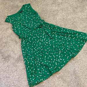 Spring has sprung! Flowy and fun, this dress has it all!
